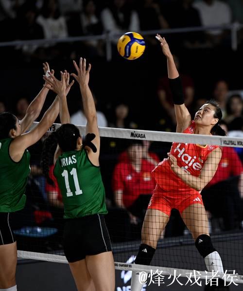 女排世锦赛：中国女排3-1力克墨西哥迎来首胜