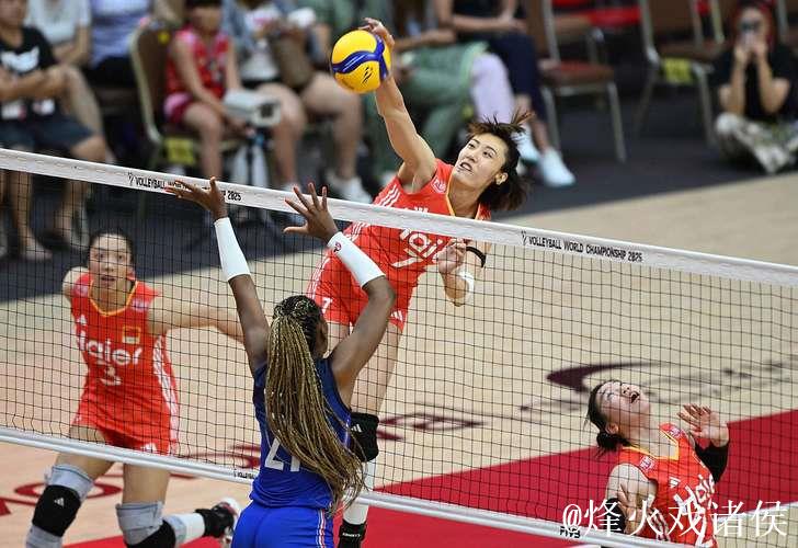 中国女排1-3不敌法国女排 无缘世锦赛八强
